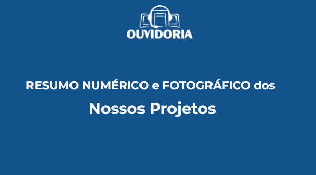 Quadro Resumo Painel de Resultados - Projetos Ouvidoria 2023/2025