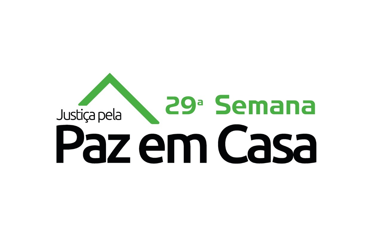 Banner colorido de divulgação da 29º Semana da Justiça Pela Paz em Casa Banner colorido de divulgação da 29º Semana da Justiça Pela Paz em Casa