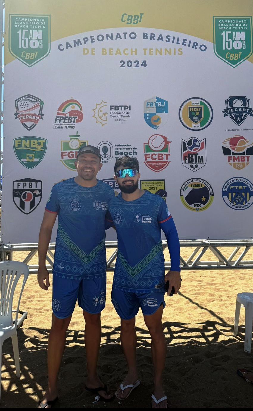 Imagem colorida mostrando jogadores representantes do TJRR