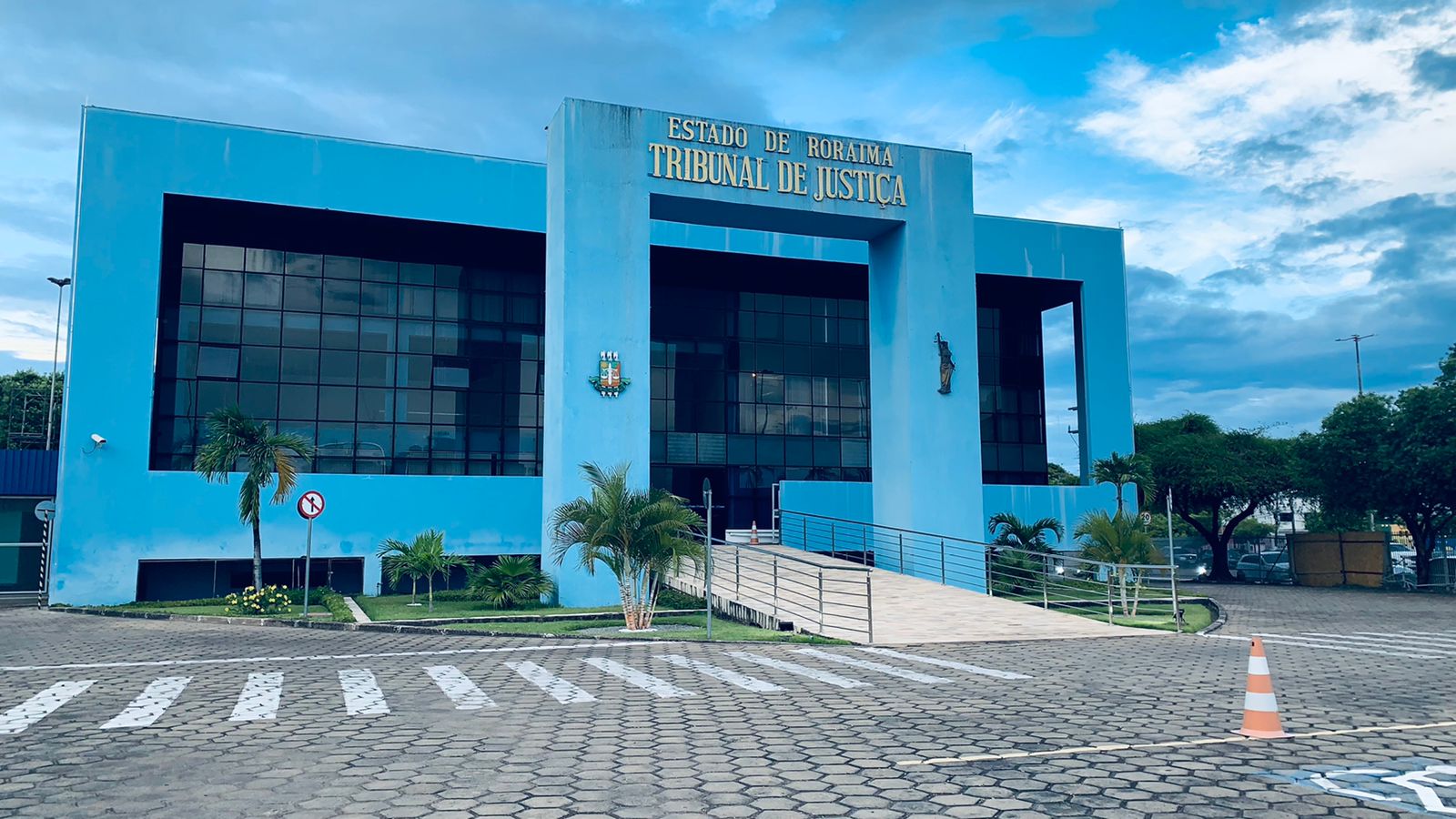 Fachada do Palácio da Justiça do Tribunal de Justiça de Roraima 