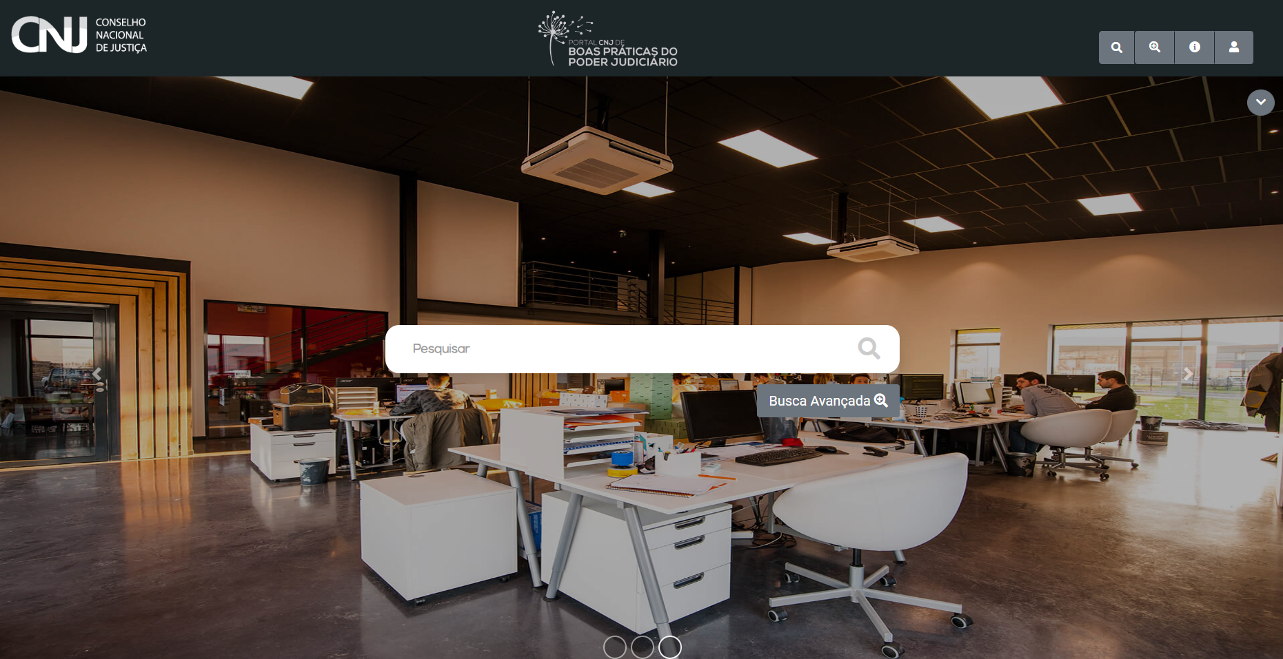 imagem ilustrativa de um escritório moderno 