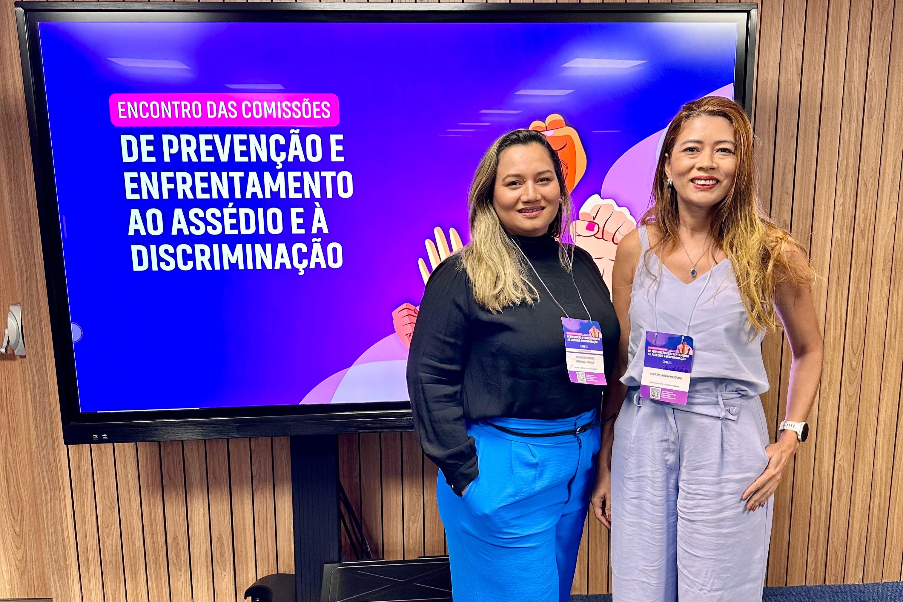 Servidoras do TJRR fortalecem estratégias contra o assédio no Encontro Nacional das Comissões de Prevenção