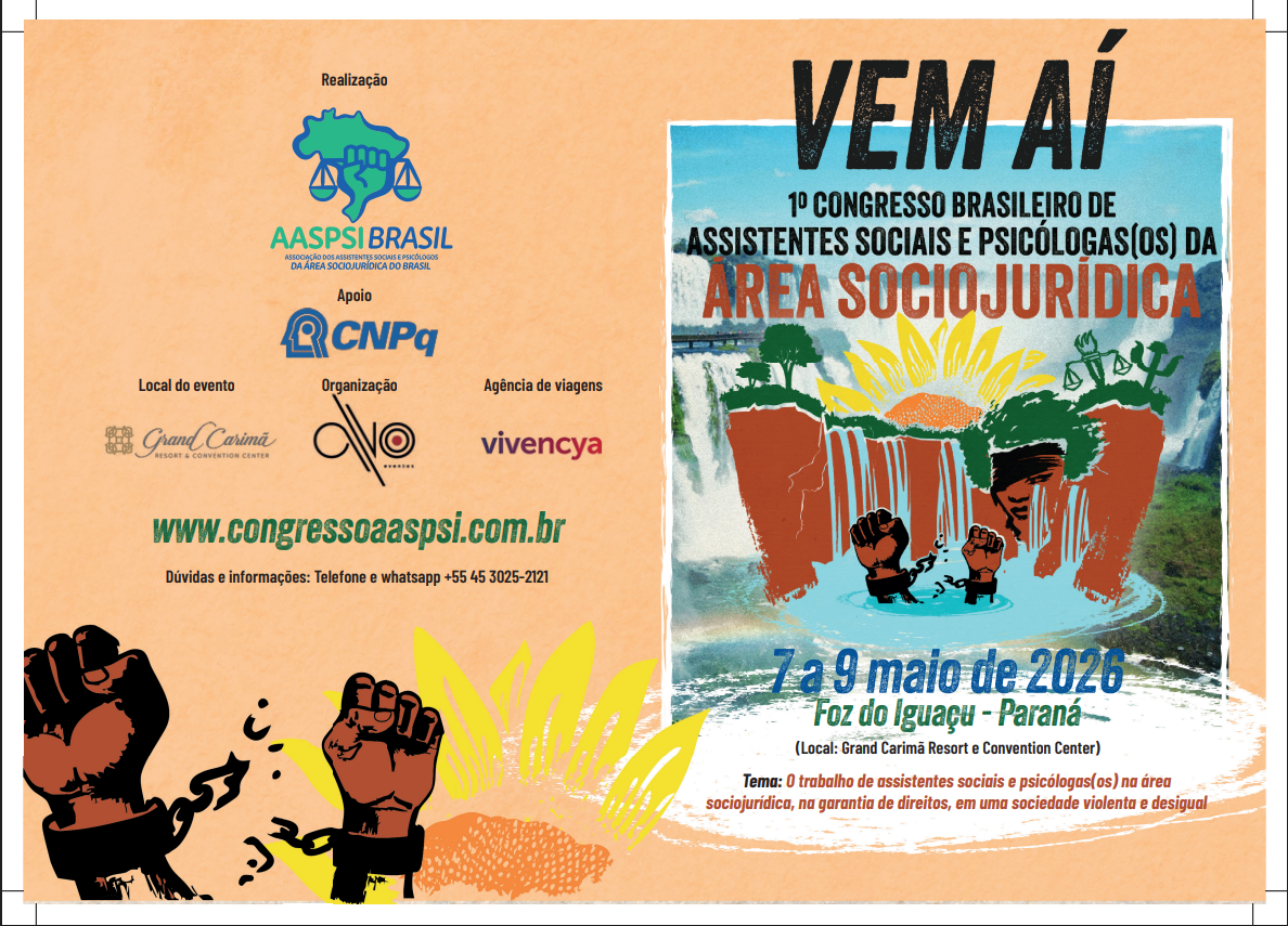 I Congresso Brasileiro de Assistentes Sociais e Psicólogos da Área Sociojurídica do Brasil