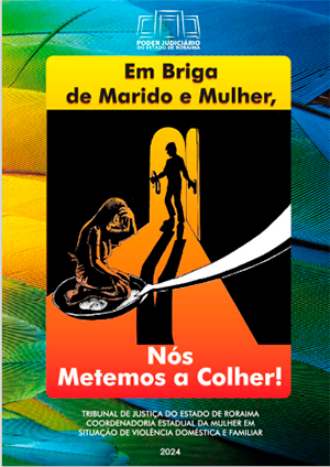 Capa Cartilha - Em briga de marido e mulher, nós metemos a colher!