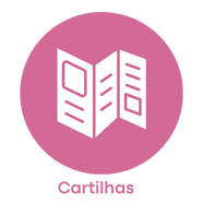 Ícone Cartilhas na cor rosa