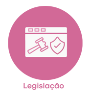 Ícone Legislação na cor rosa
