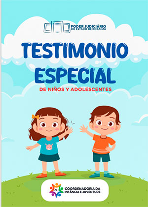 Capa Cartilha Testimonio Especial de Niños y Adolescentes - Español