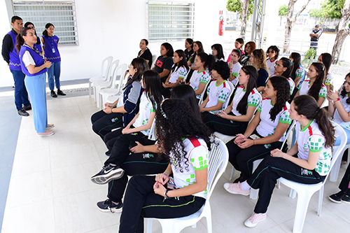 Foto Visita de estudantes do Instituto Federal de Roraima