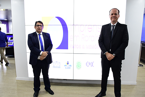 Foto Inauguração da Exposição Temporária Imprensa em Roraima
