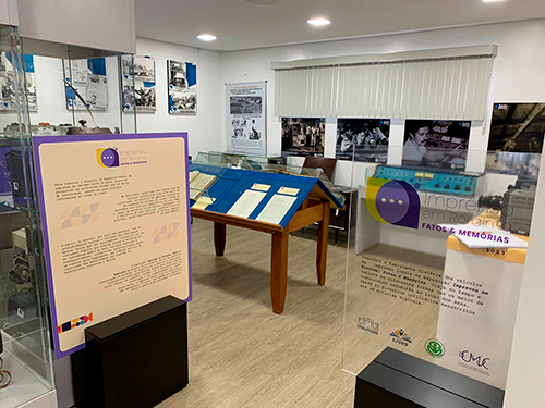 Foto Espaço destinado a exposições temporárias 