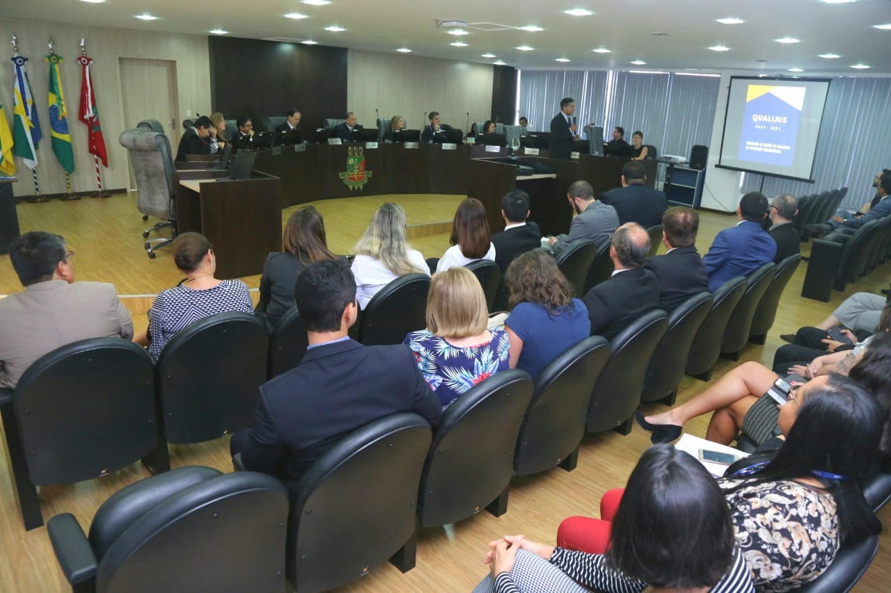 O programa foi lançado no fim da manhã desta quarta-feira, dia 3, no Tribunal de Pleno do Palácio da Justiça