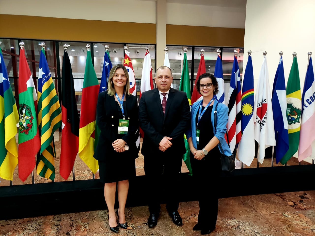 Equipe do TJRR durante premiação do selo Ouro,