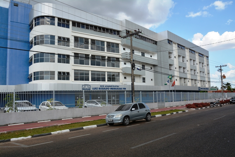 Prédio da sede administrativa do Poder Judiciário de Roraima.