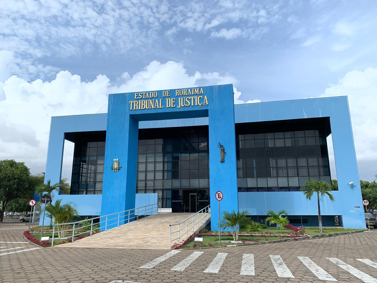 Fachada da sede do Tribunal de Justiça de Roraima.